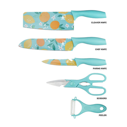 Printed Kitchen Knife Set