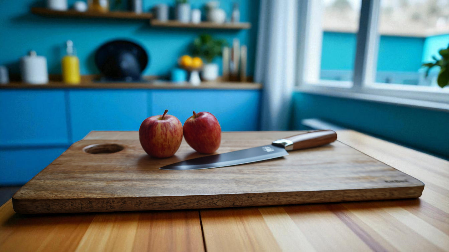 KitBox Mango Wood Chopping Board (18 x 9 x 0.5 inch)