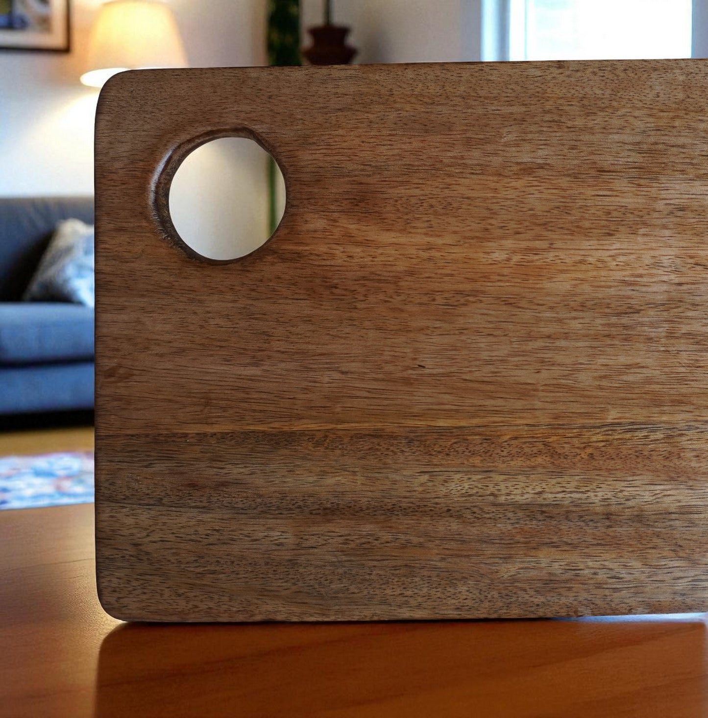 KitBox Mango Wood Chopping Board (18 x 9 x 0.5 inch)